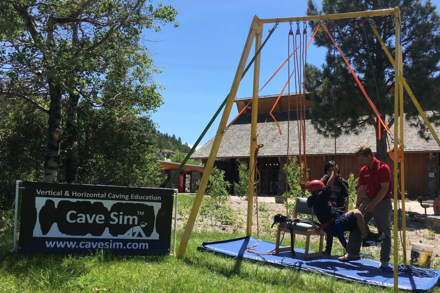 Rapid City, SD: Learning vertical caving at a US Forest Service program